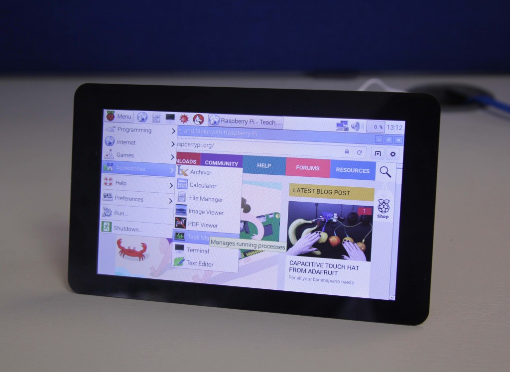 Touchscreen that turns your Raspberry Pi into a tablet revealed