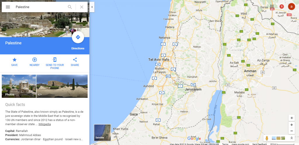Palestine removal from Google Maps sparks outrage