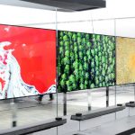 LG OLED W series TV launch in 2017
